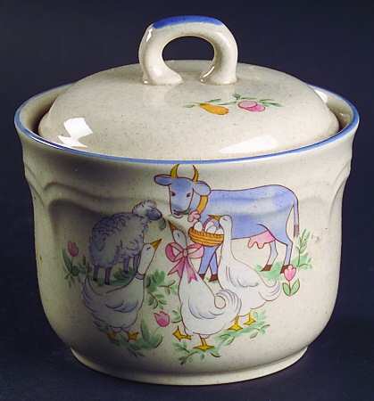 Chit Chat Sugar Bowl & Lid