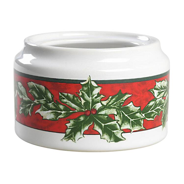 Christmas Celebration Sugar Bowl No Lid
