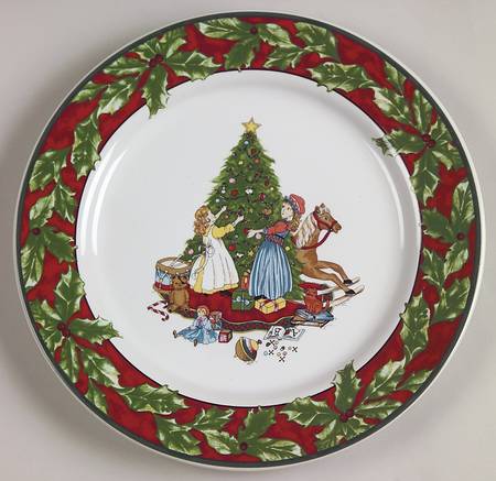 Christmas Celebration Salad Plate