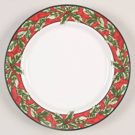 Christmas Celebration Dinner Plate