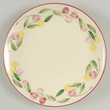 Cherries Salad Plate