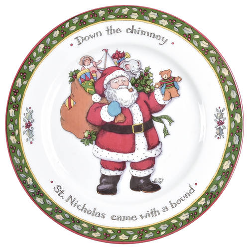Christmas Story Salad Plate