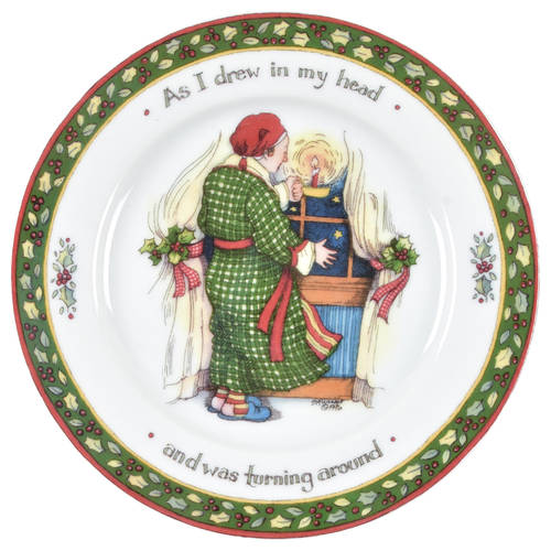 Christmas Story Salad Plate