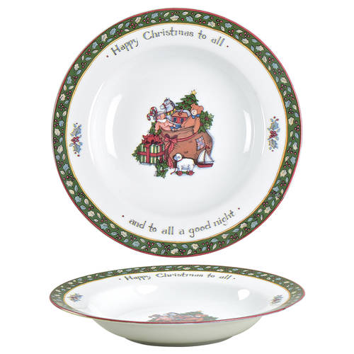 Christmas Story Rim Soup Bowl