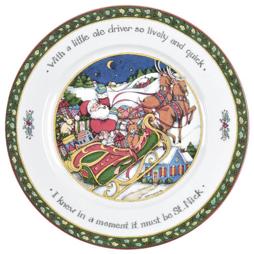 Christmas Story Dinner Plate