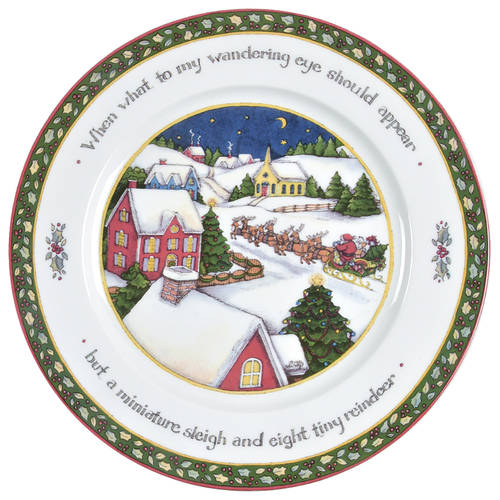 Christmas Story Dinner Plate