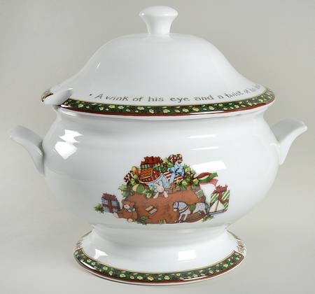 Christmas Story Tureen &  Lid