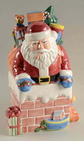 Christmas Story Figural Cookie Jar & Lid