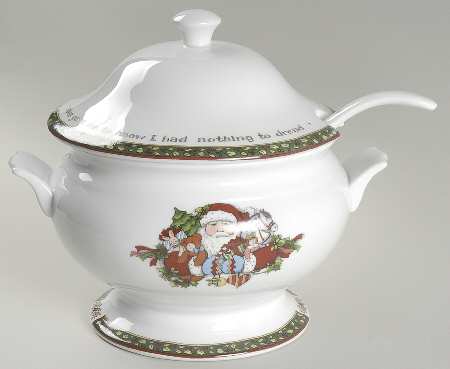 Christmas Story Tureen & Lid w/Ladle