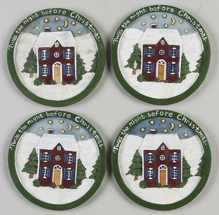 Christmas Story 4 Piece Coaster Set