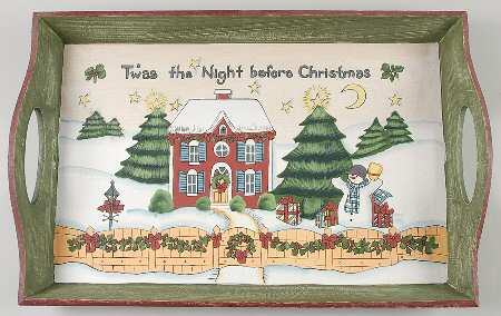 Christmas Story Wood TV Tray
