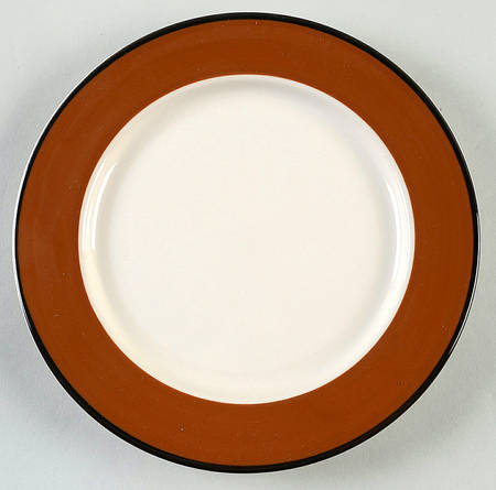 Colors of Celebration Terra Cotta Bread & Butter Plate
