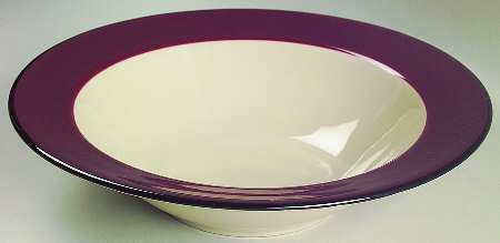 Colors of Celebration Burgundy 10" Round Vegetable Bowl
