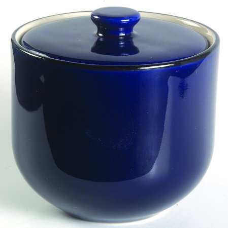 Colors of Celebration Cobalt Sugar Bowl & Lid