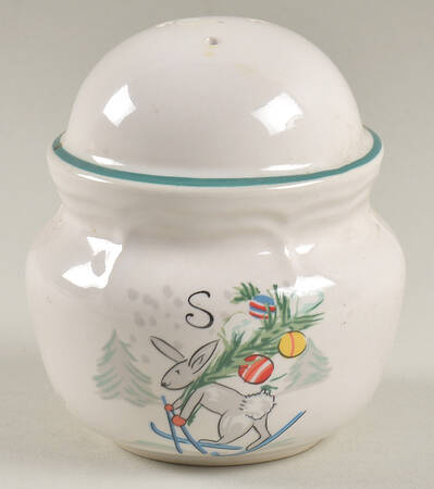 Country Christmas Salt Shaker