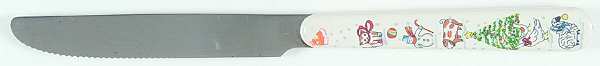 Country Christmas Small Dinner Knife