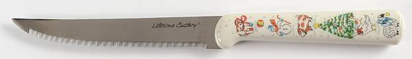 Country Christmas Knife-Steak/Individual
