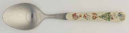Country Christmas Tablespoon (Serving Spoon)