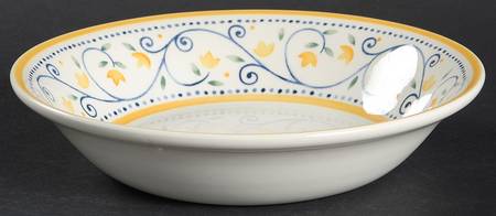 Country Dots Coupe Soup Bowl