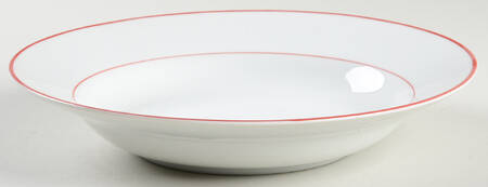 Colorworks Red Rim Soup Bowl