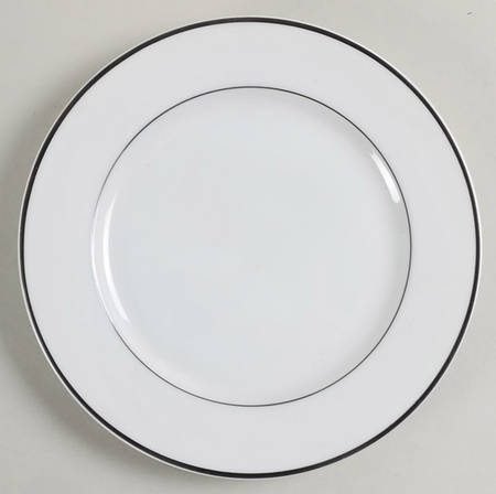 Colorworks Black Salad Plate