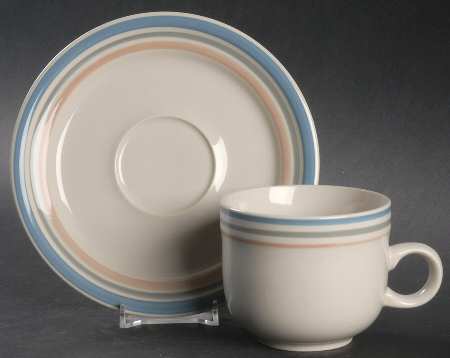 Coronado Flat Cup & Saucer Set