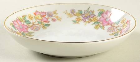 Corsage (4109, Gold Trim) Fruit/Dessert (Sauce) Bowl