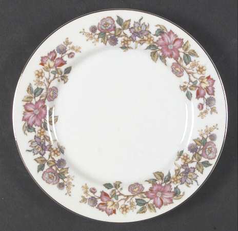 Corsage (4109, Gold Trim) Salad Plate