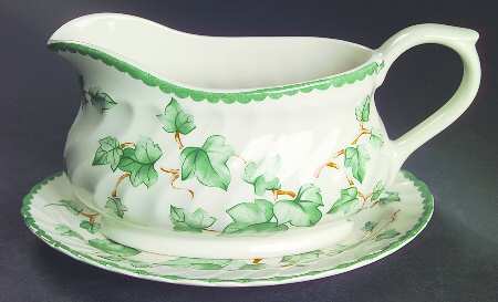 Country Vine Gravy Boat & Underplate/Relish by International