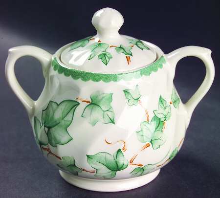 Country Vine Sugar Bowl & Lid