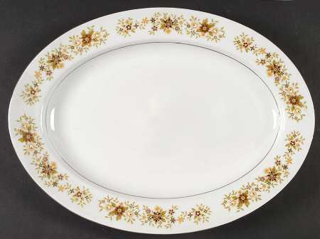 Crestwood 14" Oval Serving Platter