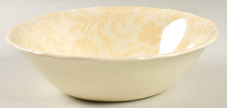 Damask Ivory Coupe Cereal Bowl