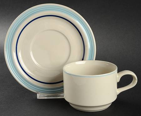 Expressions Flat Cup & Saucer Set