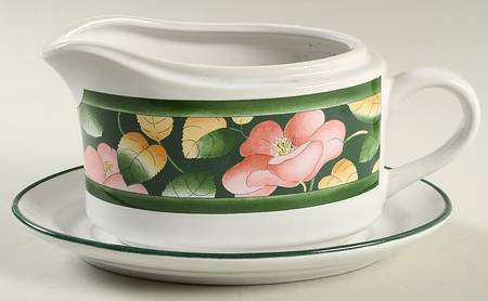 Duet Forest Gravy Boat & Underplate