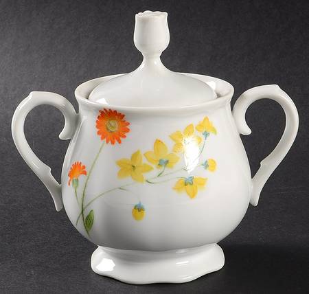 Early Morn Sugar Bowl & Lid
