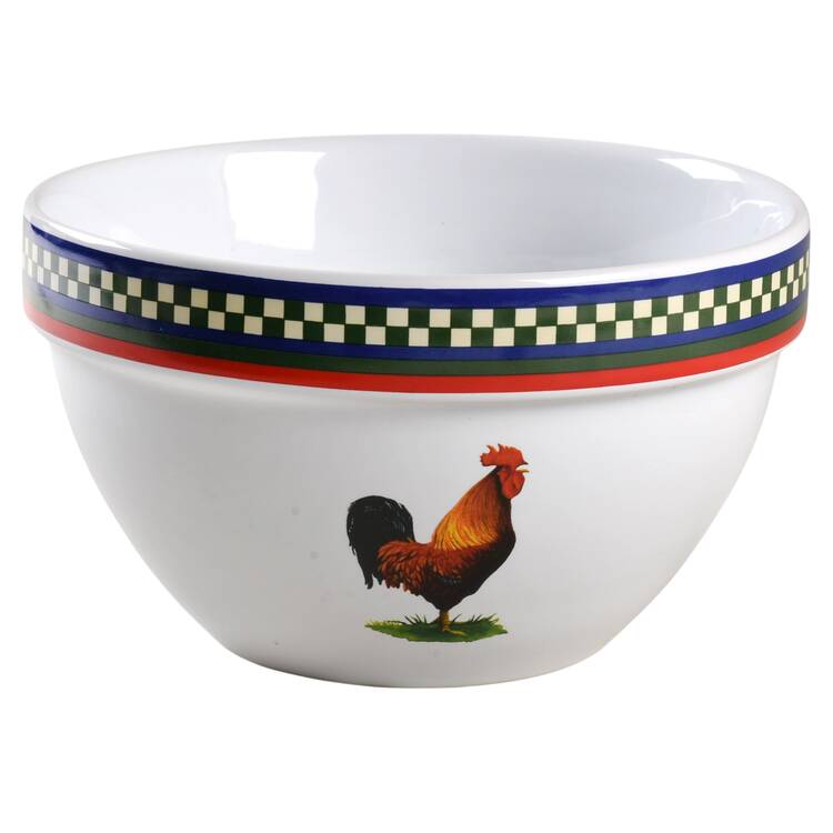 Ella's Rooster 8" Mixing Bowl