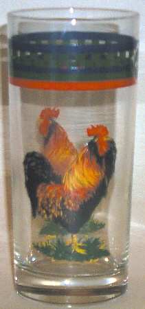 Ella's Rooster 14 Oz Glassware Tumbler
