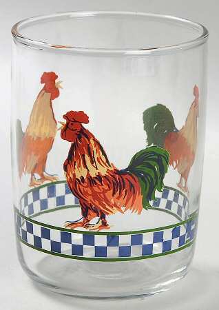 Ella's Rooster 8 Oz Glassware Juice