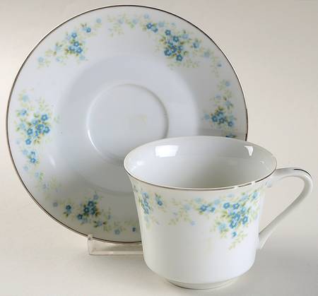 Enchantment Flat Cup & Saucer Set