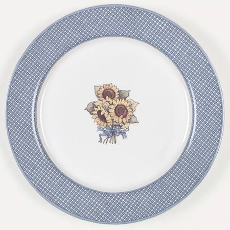 Farmhouse Blue Dinner Plate