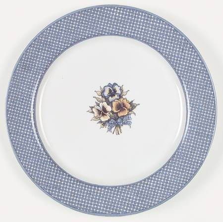 Farmhouse Blue Dinner Plate