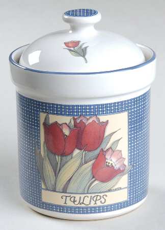 Farmhouse Blue Small Canister & Lid