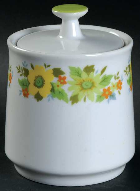 Fleurette Sugar Bowl & Lid