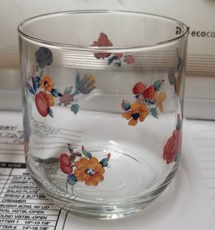 Flora Glassware Rocks/Juice