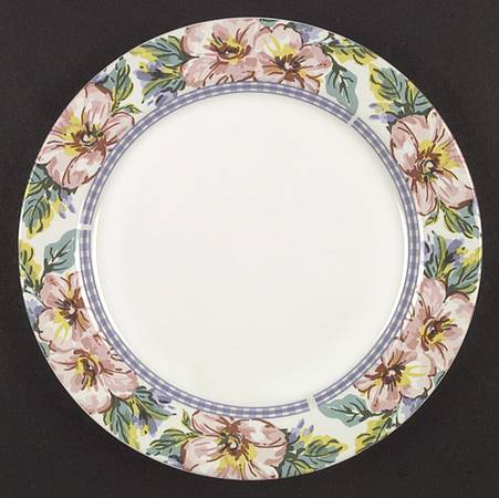 French Garden Dinner Plate