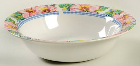 French Garden Rim Cereal Bowl