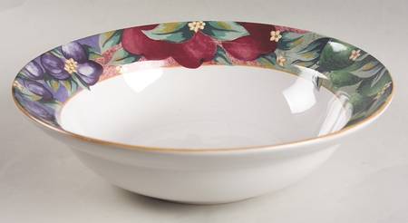 Fruit Sorbet 9" Round Vegetable Bowl