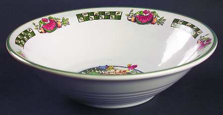 Gardening Season Coupe Soup Bowl