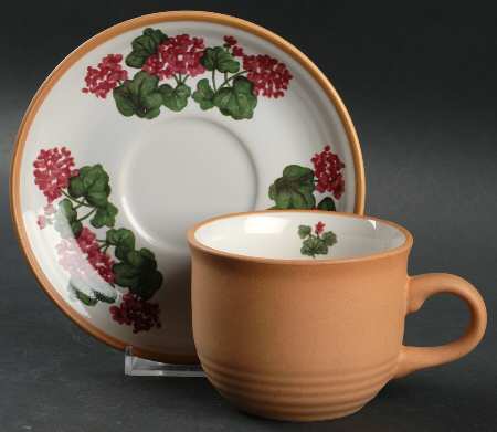 Flat Cup & Saucer Set