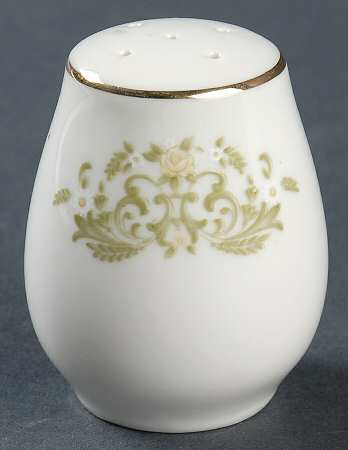 Golden Scroll Pepper Shaker